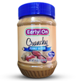 EARLY ON CHUNKY PEANUT BUTTER 16 OZ 12 PK